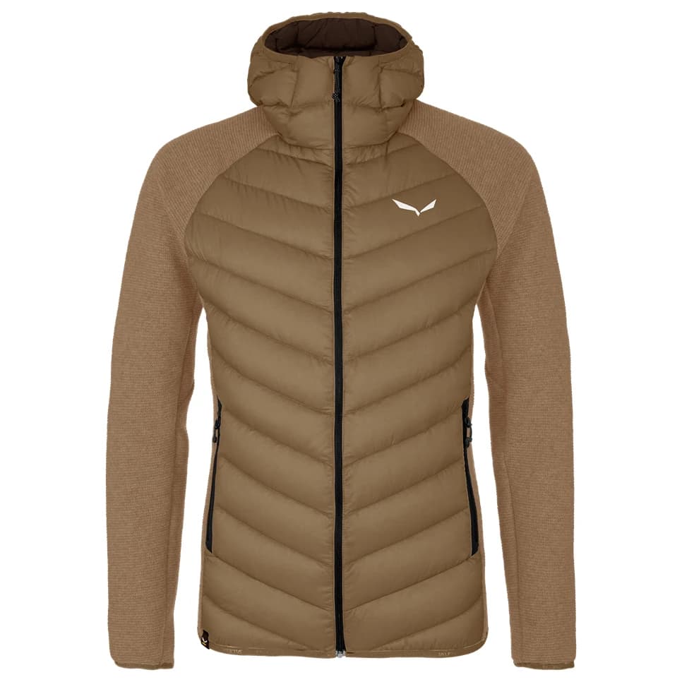 Пухено яке Salewa Fanes Sarner Down Hybrid Jacket Down jacket - Desert Beige