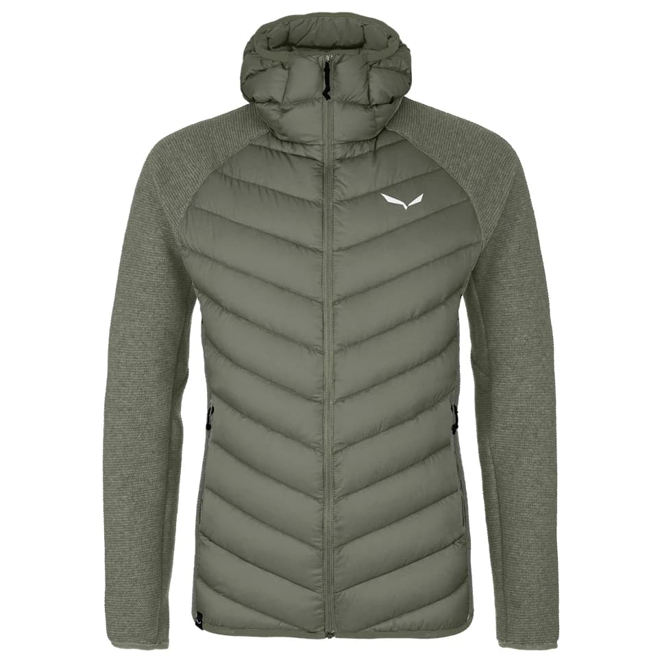 Мъжко пухено яке Salewa Fanes Sarner Down Hybrid Jacket Down jacket - Faded Green