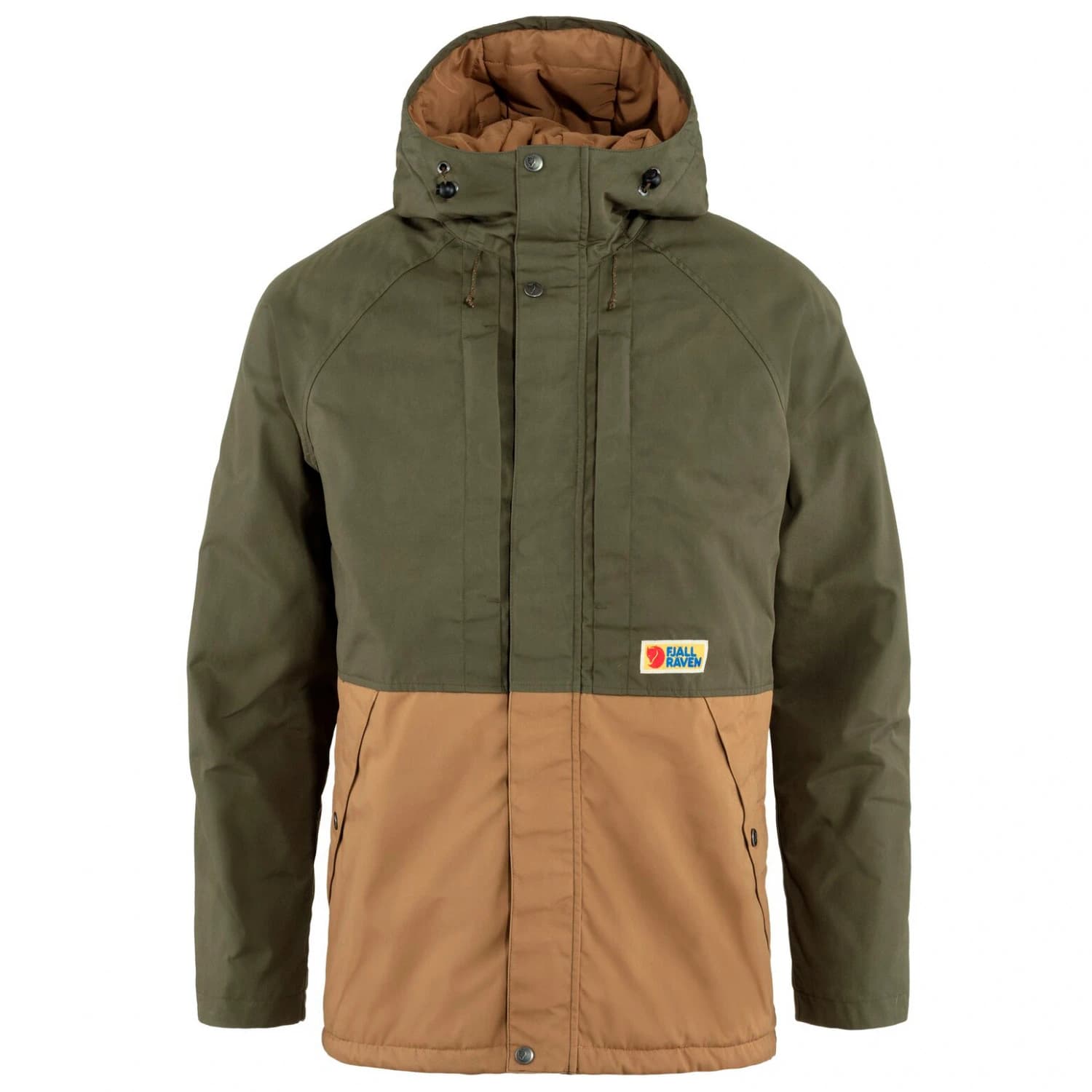 Мъжко яке парка Fjällräven Vardag Lite Padded Jacket Parka - Laurel Green / Buckwheat Brown