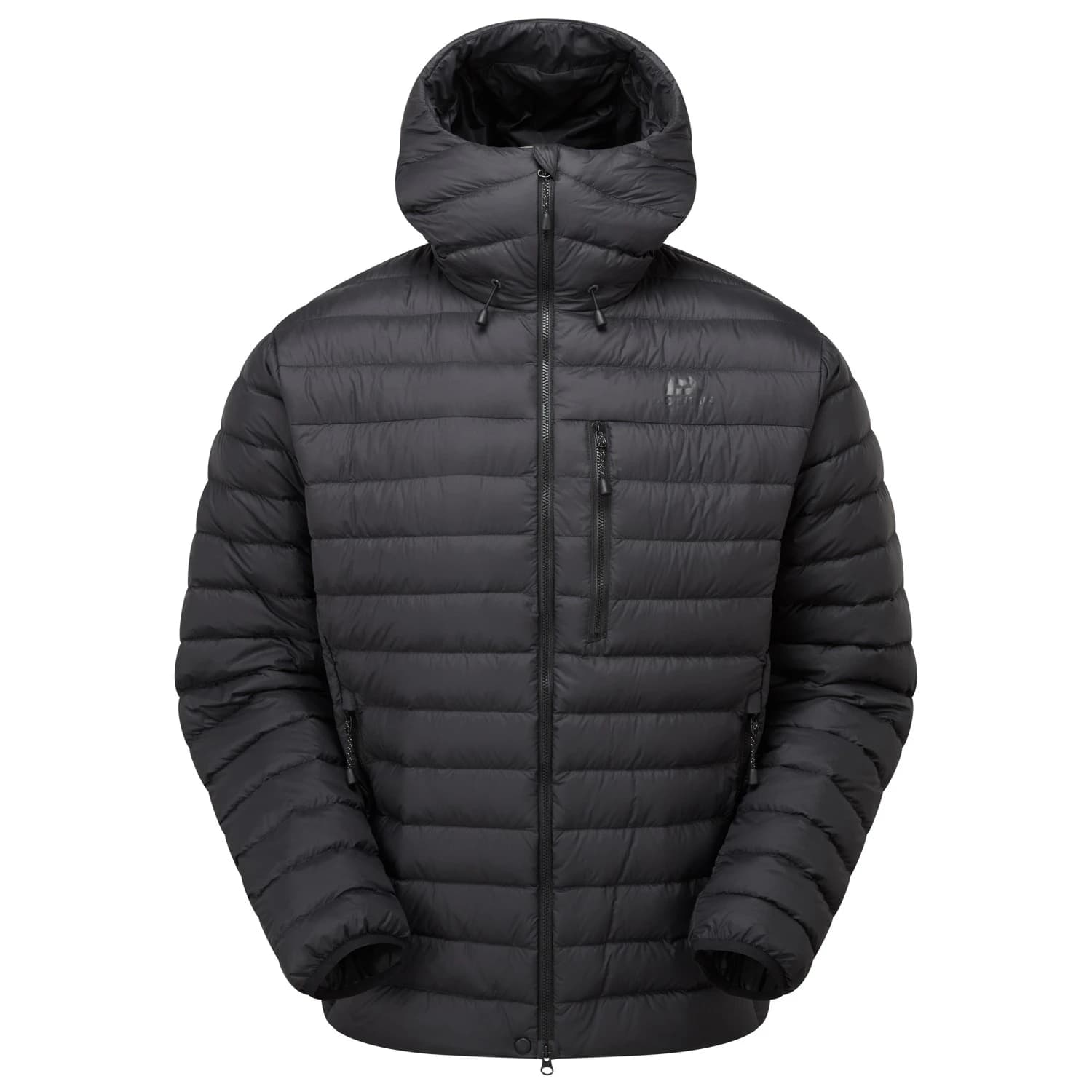 Пухено яке Mountain Equipment Earthrise Hooded Jacket Down jacket - Black / Black II