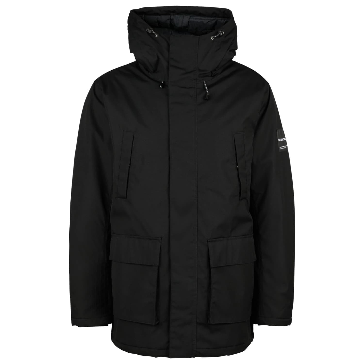 Мъжко яке парка DEDICATED Parka Jacket Stavanger Parka - Black