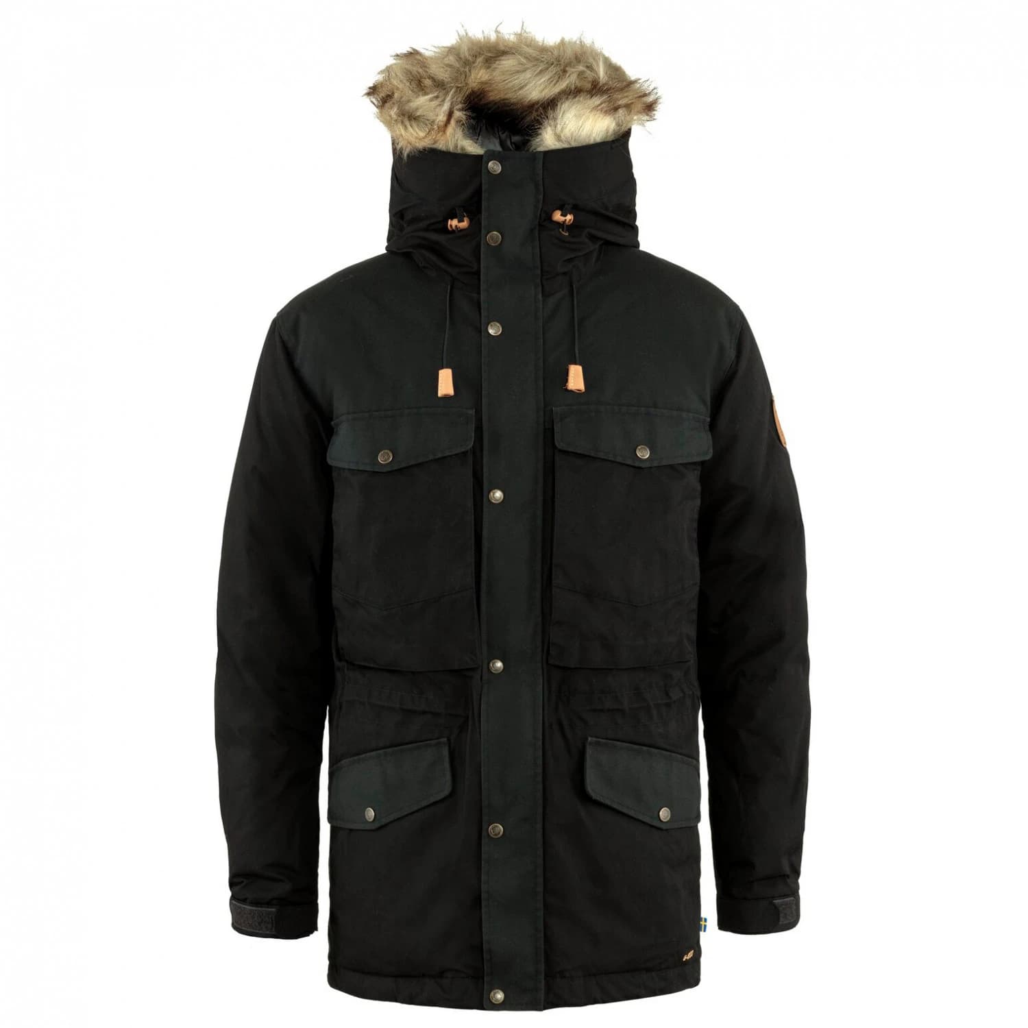 Мъжко яке парка Fjällräven Singi Down Jacket Parka - Black