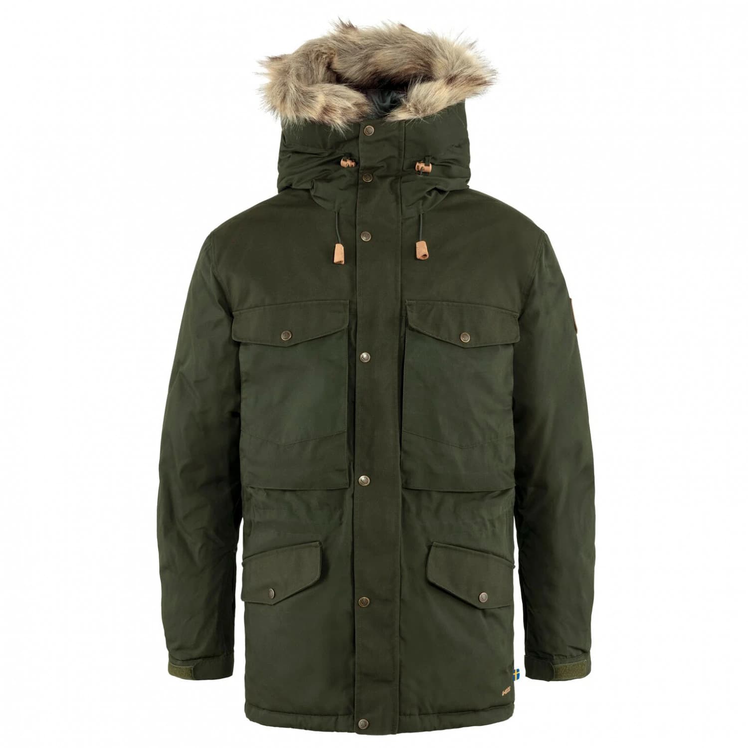 Мъжко яке парка Fjällräven Singi Down Jacket Parka - Deep Forest