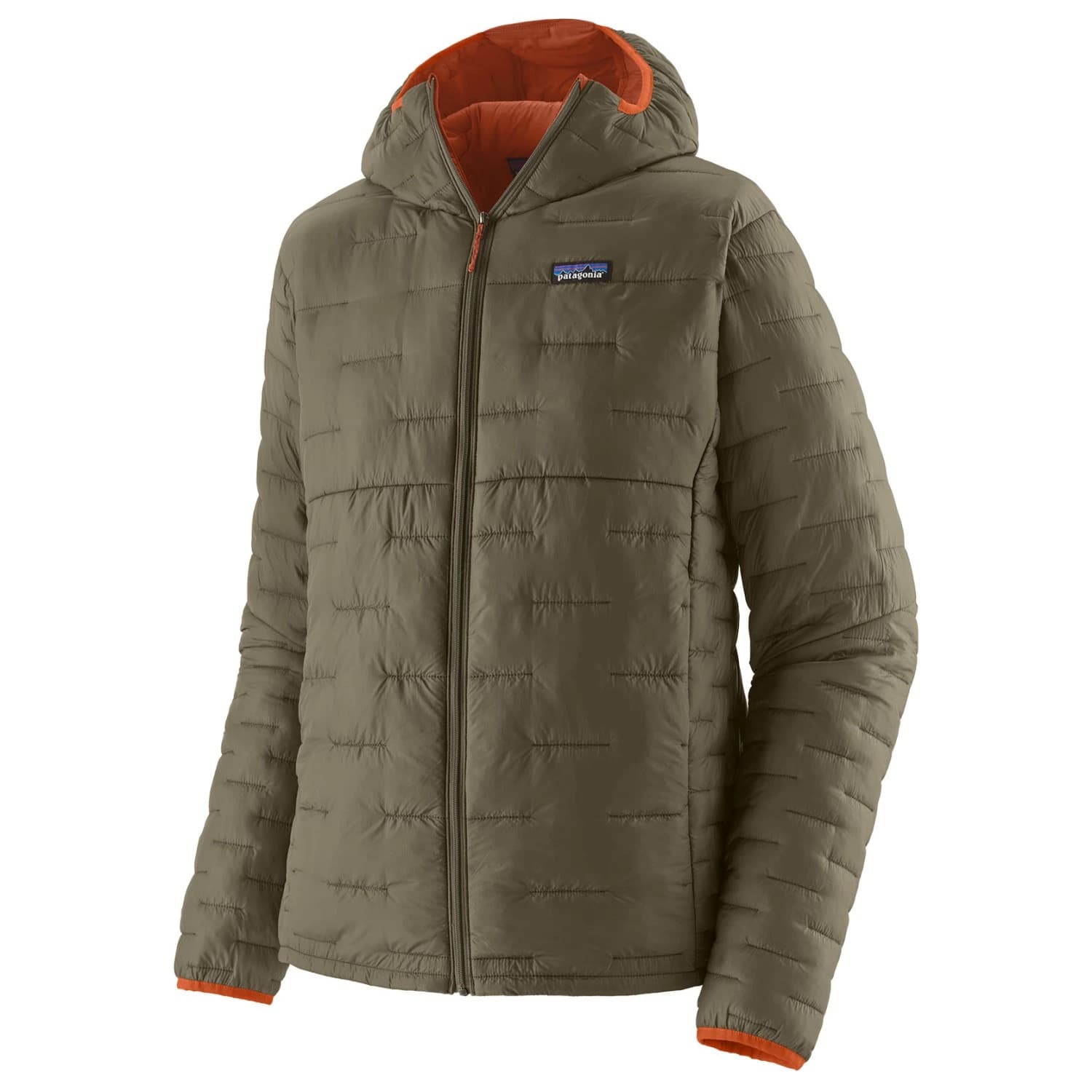 Мъжко синтетично яке Patagonia Micro Puff Hoody Synthetic jacket - Basin Green