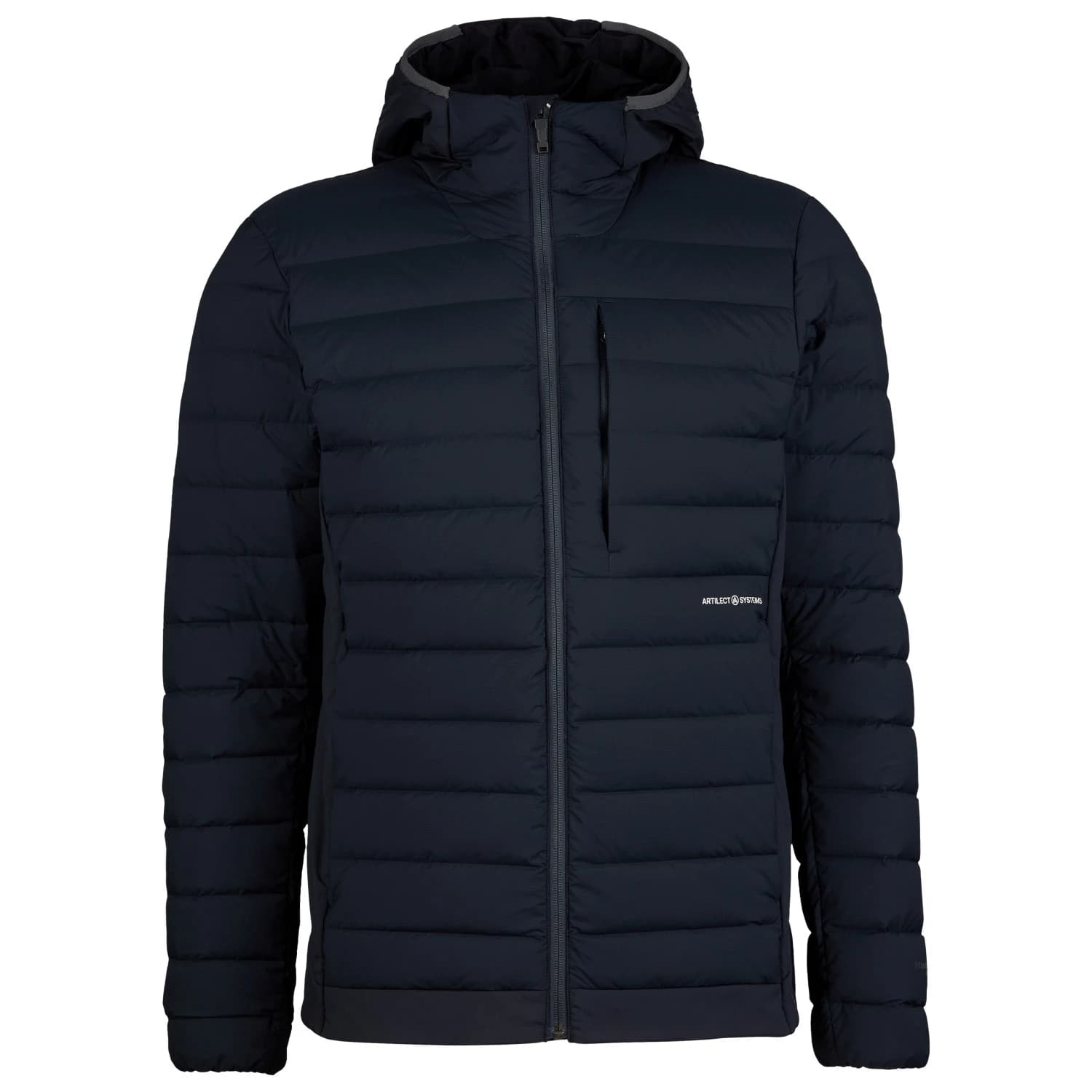 Мъжко пухено яке Artilect Divide Fusion Stretch Hoodie Down jacket - Black