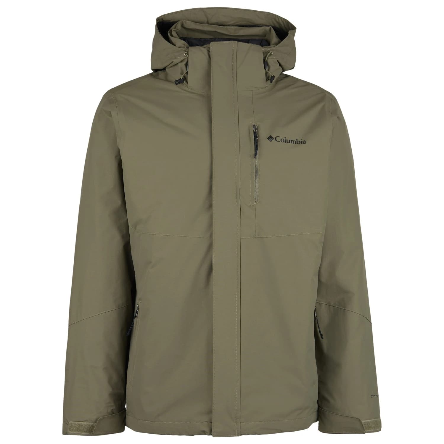 Мъжко 3-в-1 яке Columbia Element Blocker III Interchange Jacket 3-in-1 jacket - Stone Green