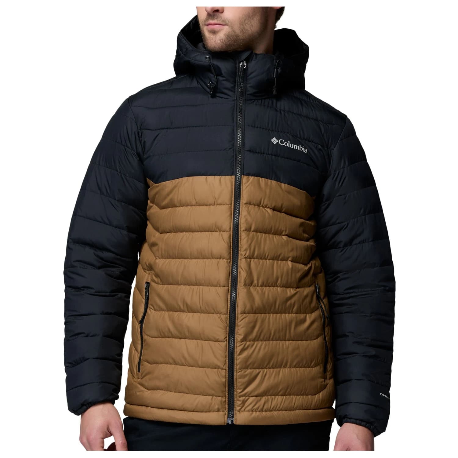 Синтетично яке Columbia Powder Lite II Hooded Jacket Synthetic jacket - Delta / Black
