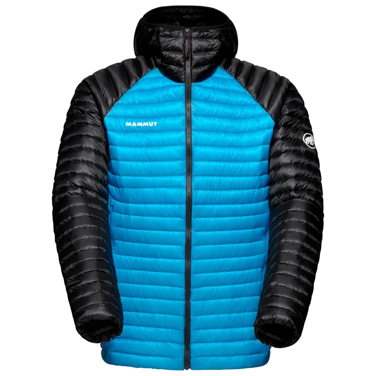 Мъжко пухено яке Mammut Aenergy Insulation Hooded Jacket Down jacket - Glacier Blue / Black