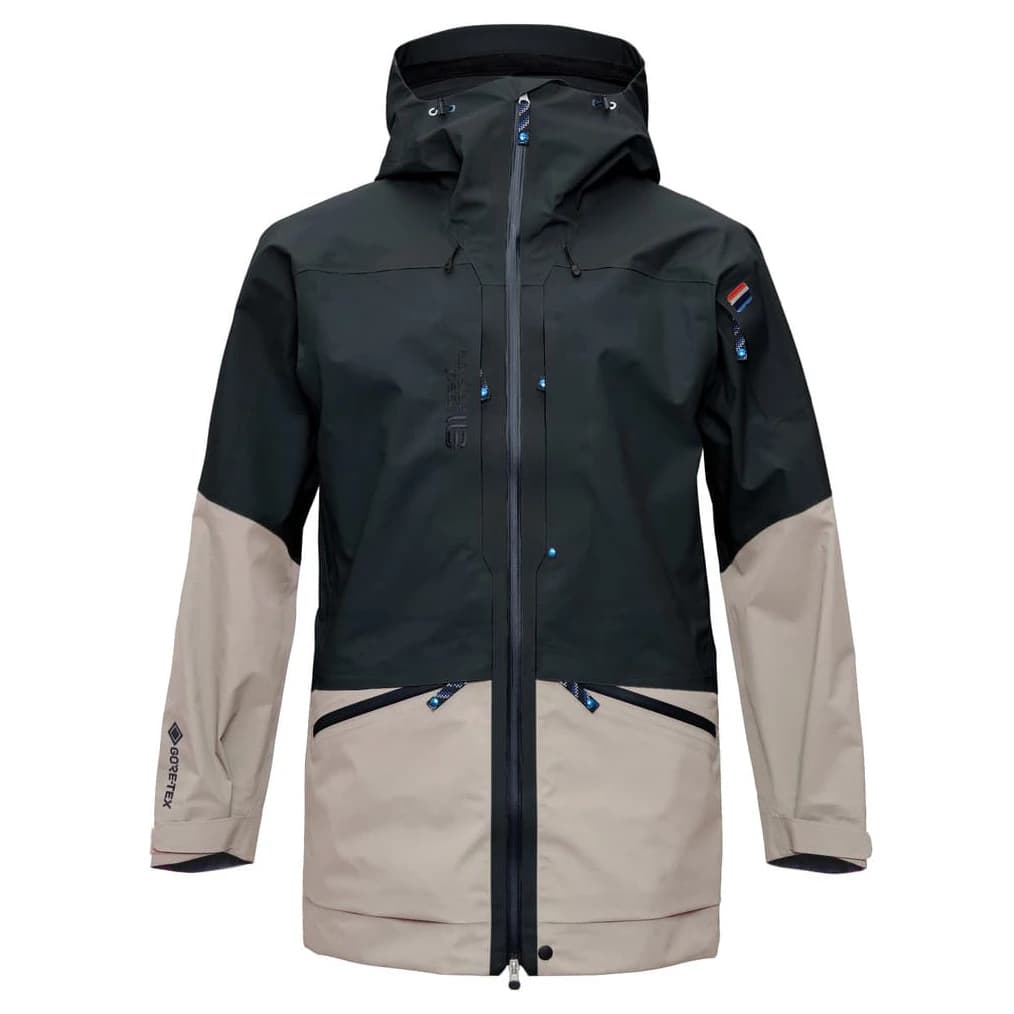 Ски яке Elevenate Pure 100 Jacket Ski jacket - Dark Ink Ginger Beige