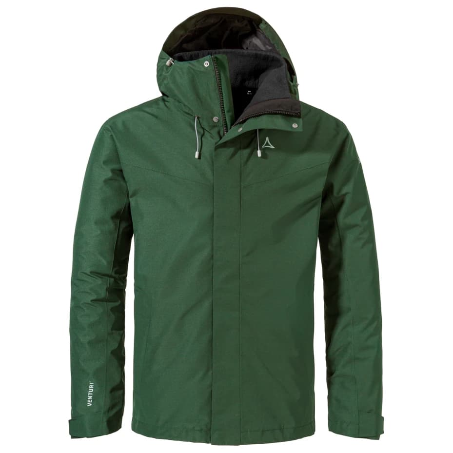 Мъжко 3-в-1 яке Schöffel 3In1 Jacket Okere 3-in-1 jacket - Dark Jade