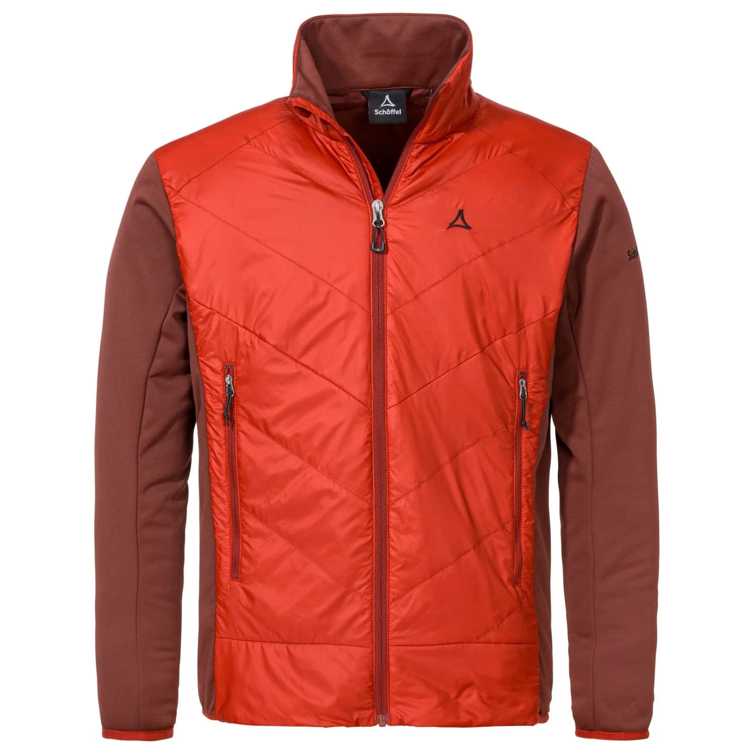 Мъжко синтетично яке Schöffel Hybrid Jacket Cascata Synthetic jacket - Dark Crabapple