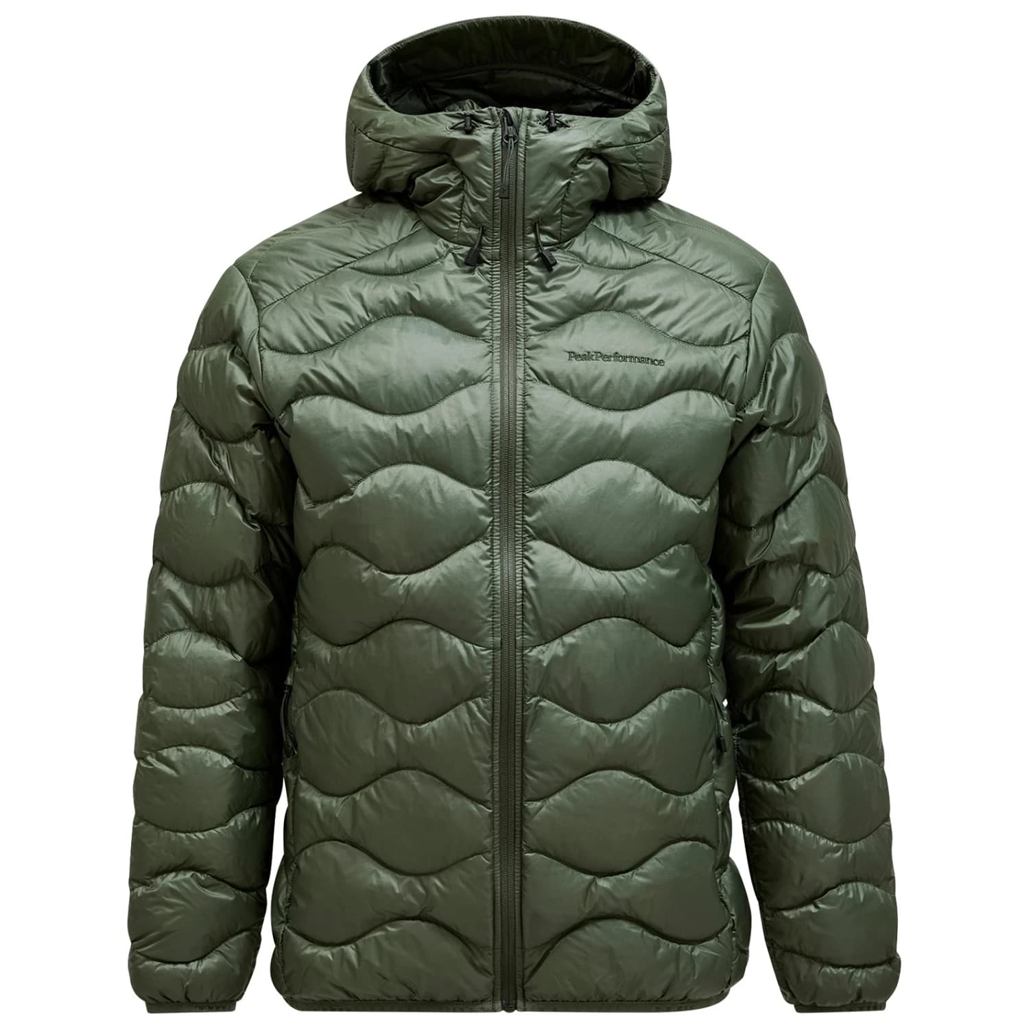 Мъжко пухено яке Peak Performance Helium Down Hood Jacket Down jacket - Pine Needle