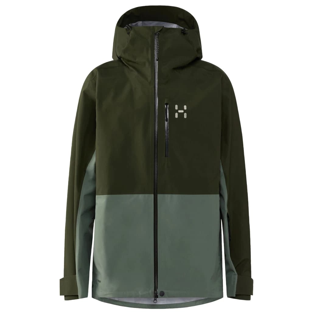 Ски яке Haglöfs Alper Proof Jacket Ski jacket - Seaweed Green / Chlorophyll Green