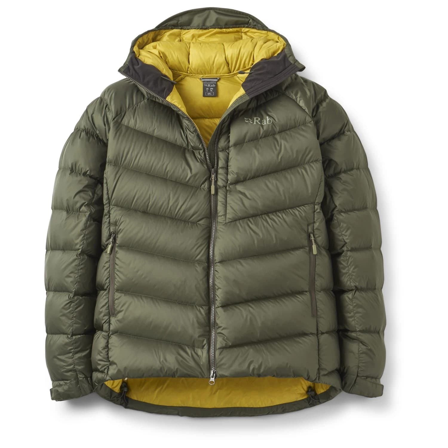 Пухено яке Rab Glaceon Pro Jacket Down jacket - Army