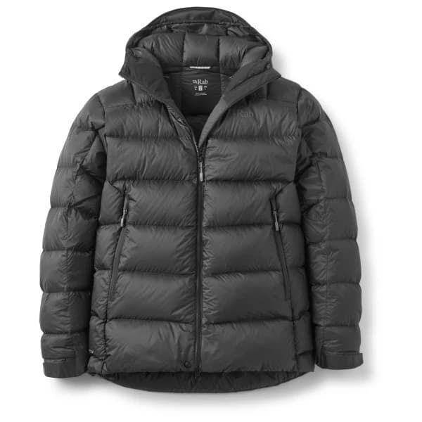 Пухено яке Rab Neutrino Pro Hoody Down jacket - Black