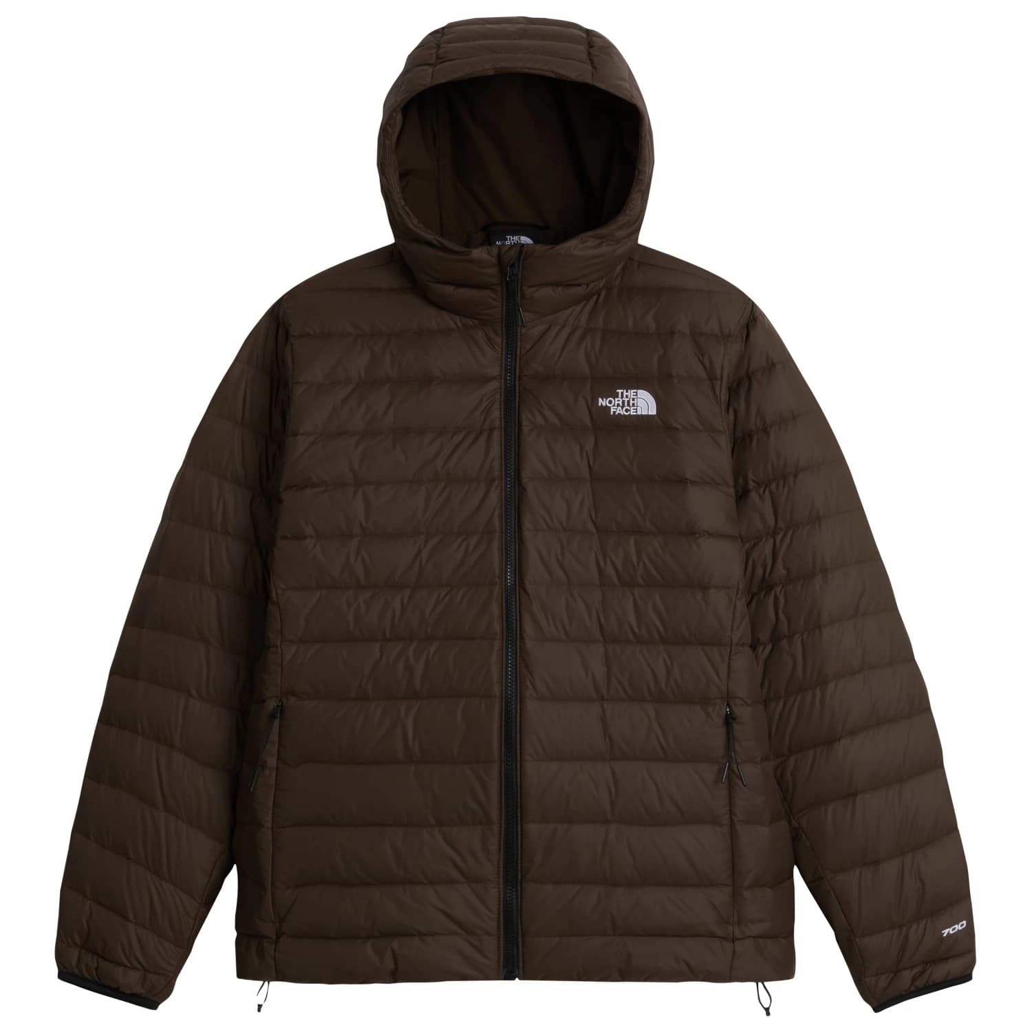 Пухено яке The North Face Classic Down Hooded Jacket Down jacket - Dark Chestnut