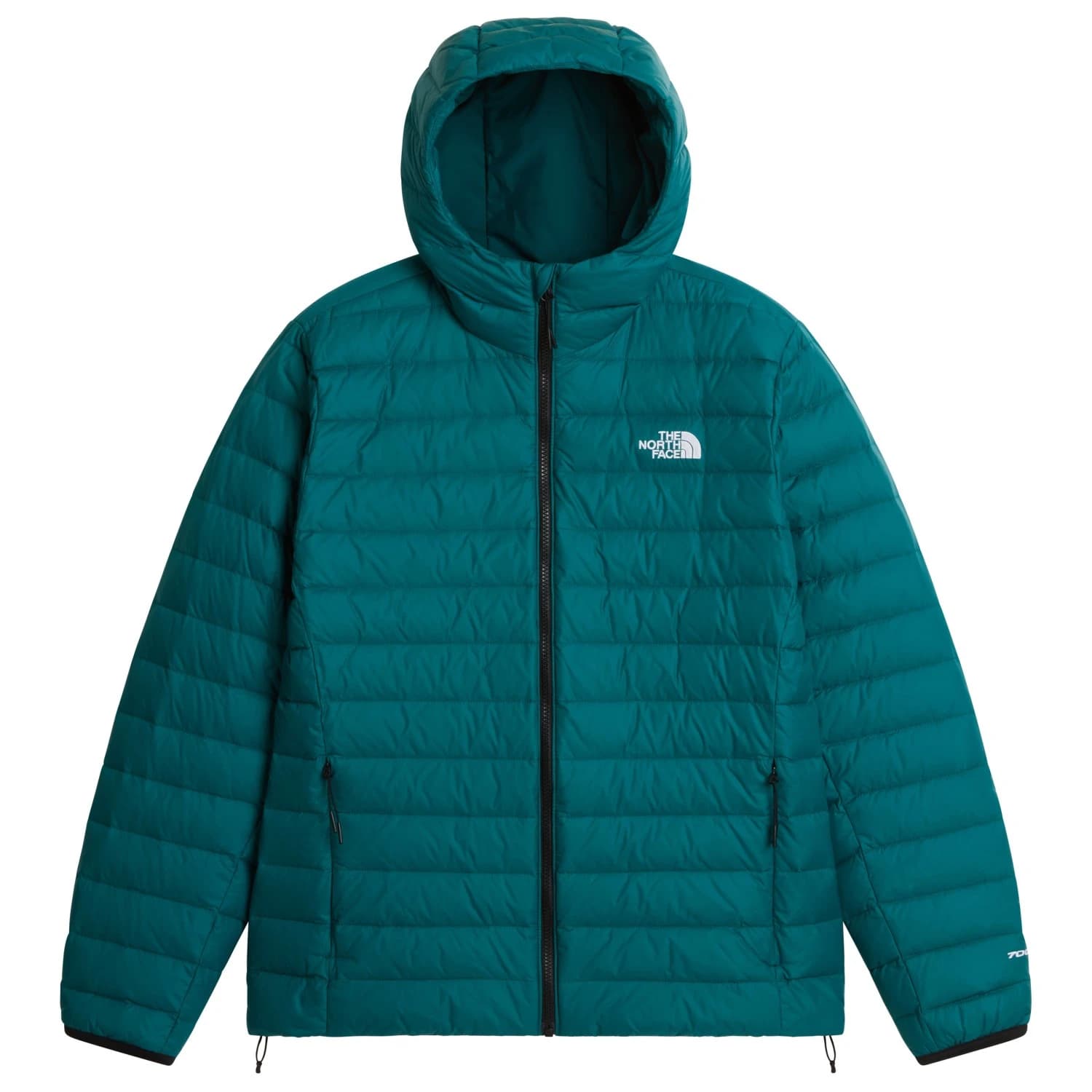 Пухено яке The North Face Classic Down Hooded Jacket Down jacket - Pacific Teal