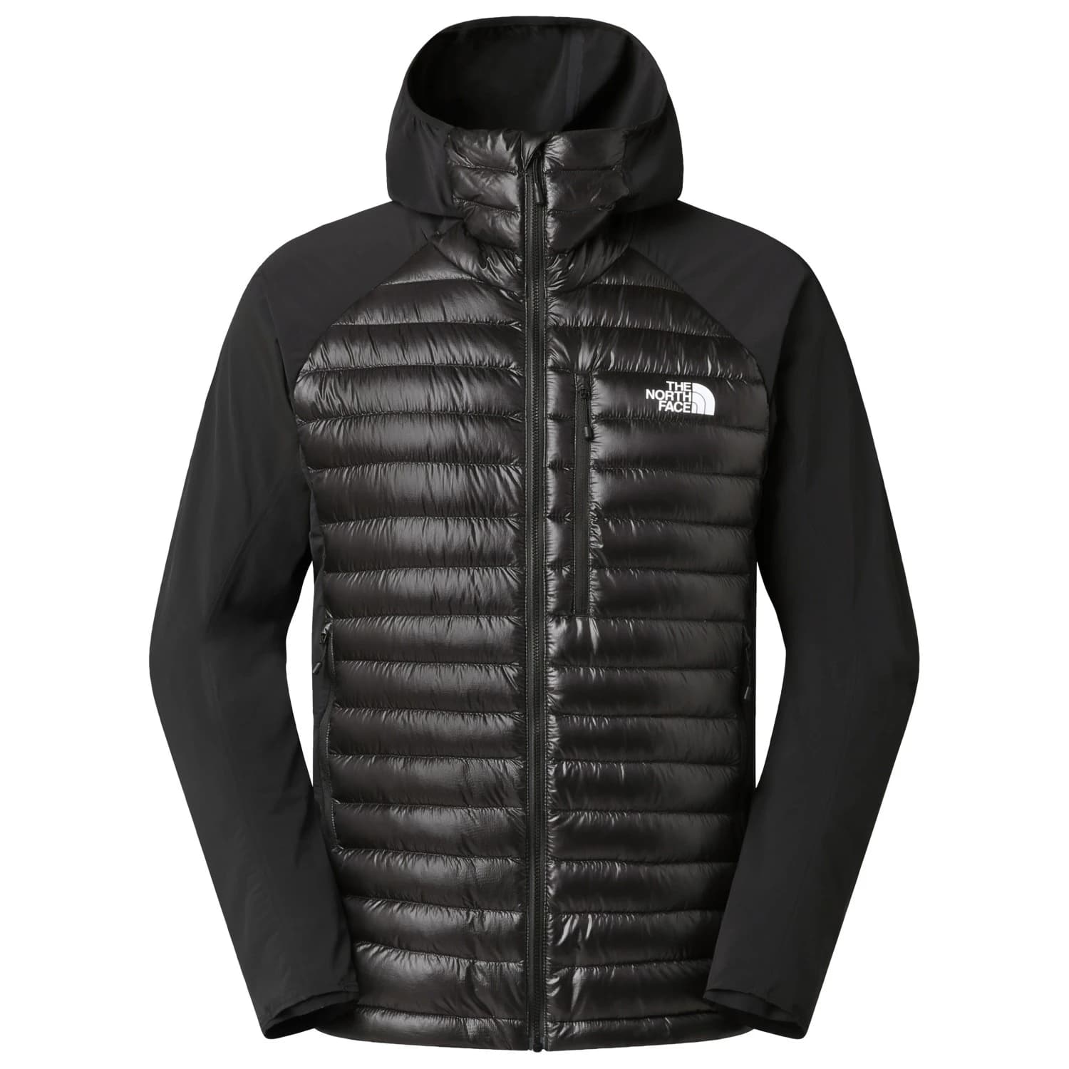 Мъжко пухено яке The North Face Summit Breithorn Light Hybrid Hoodie Down jacket - TNF Black