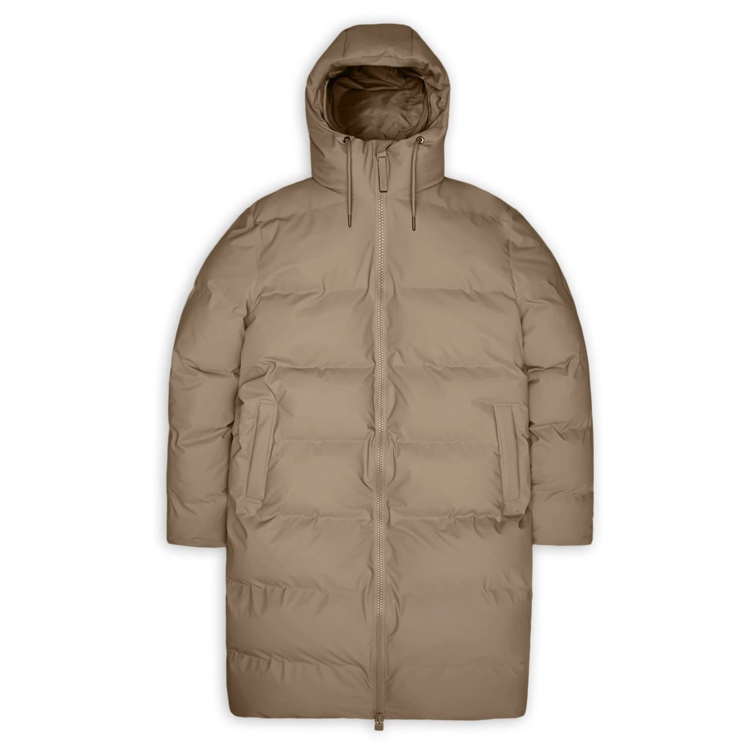Зимно яке Rains Alta Longer Puffer Jacket W3T4 Winter jacket - Beige
