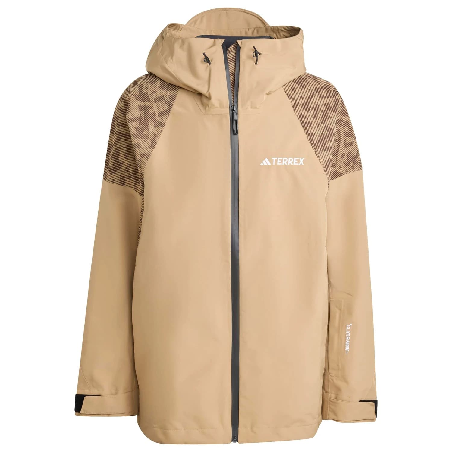 Мъжко ски яке Adidas terrex Terrex Xperior Hybrid Primeknit CP+ Jacket Ski jacket - Cardboard