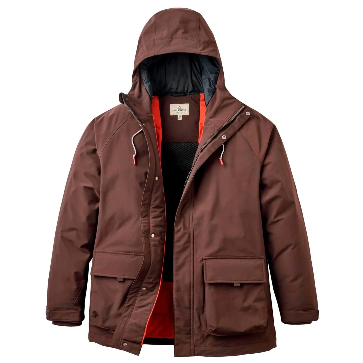 Яке парка Passenger Baltic Recycled Insulated Parka - Espresso