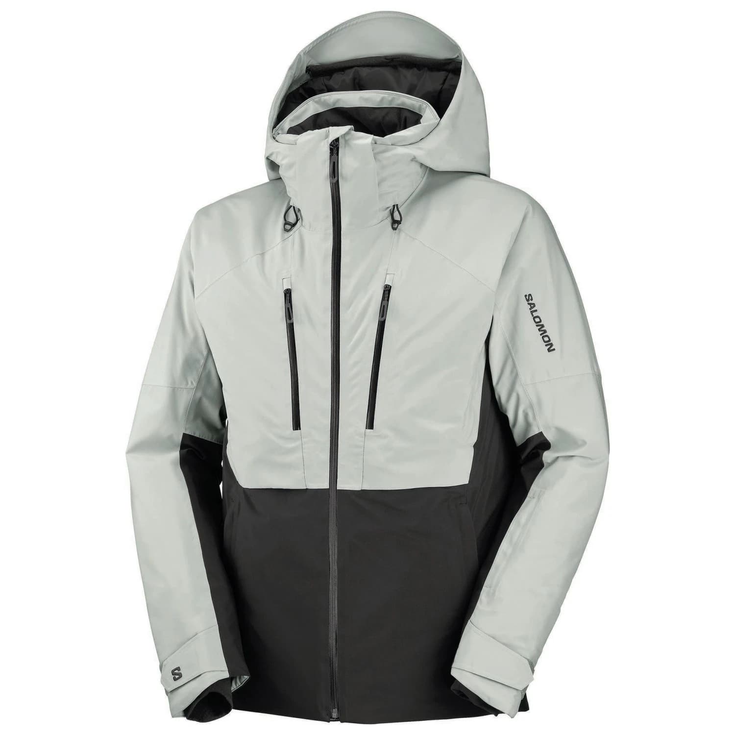 Ски яке Salomon Brilliant 2.0 Jacket Ski jacket - Wrought Iron / Deep Black