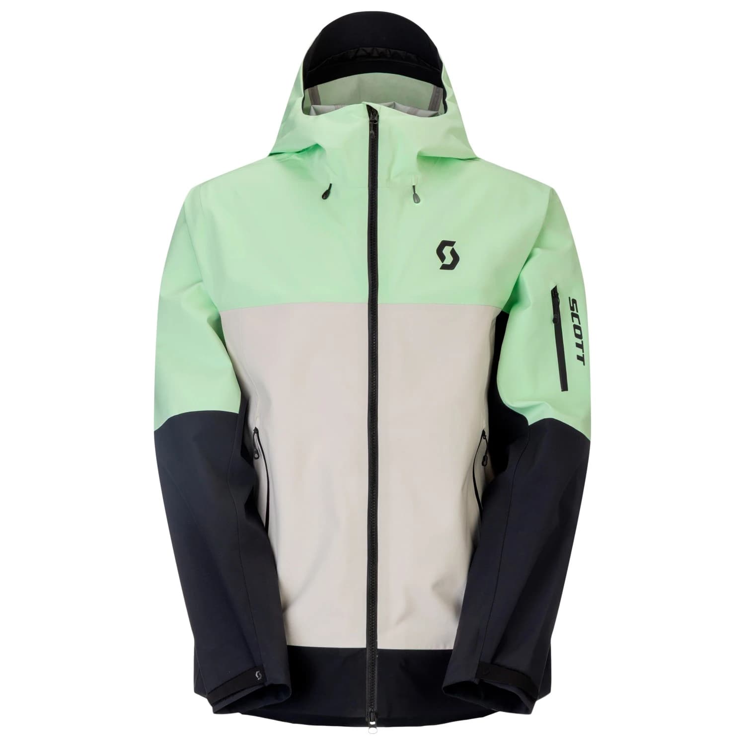 Мъжко ски яке Scott Explorair 3L Jacket Ski jacket - Vapour Green / Black