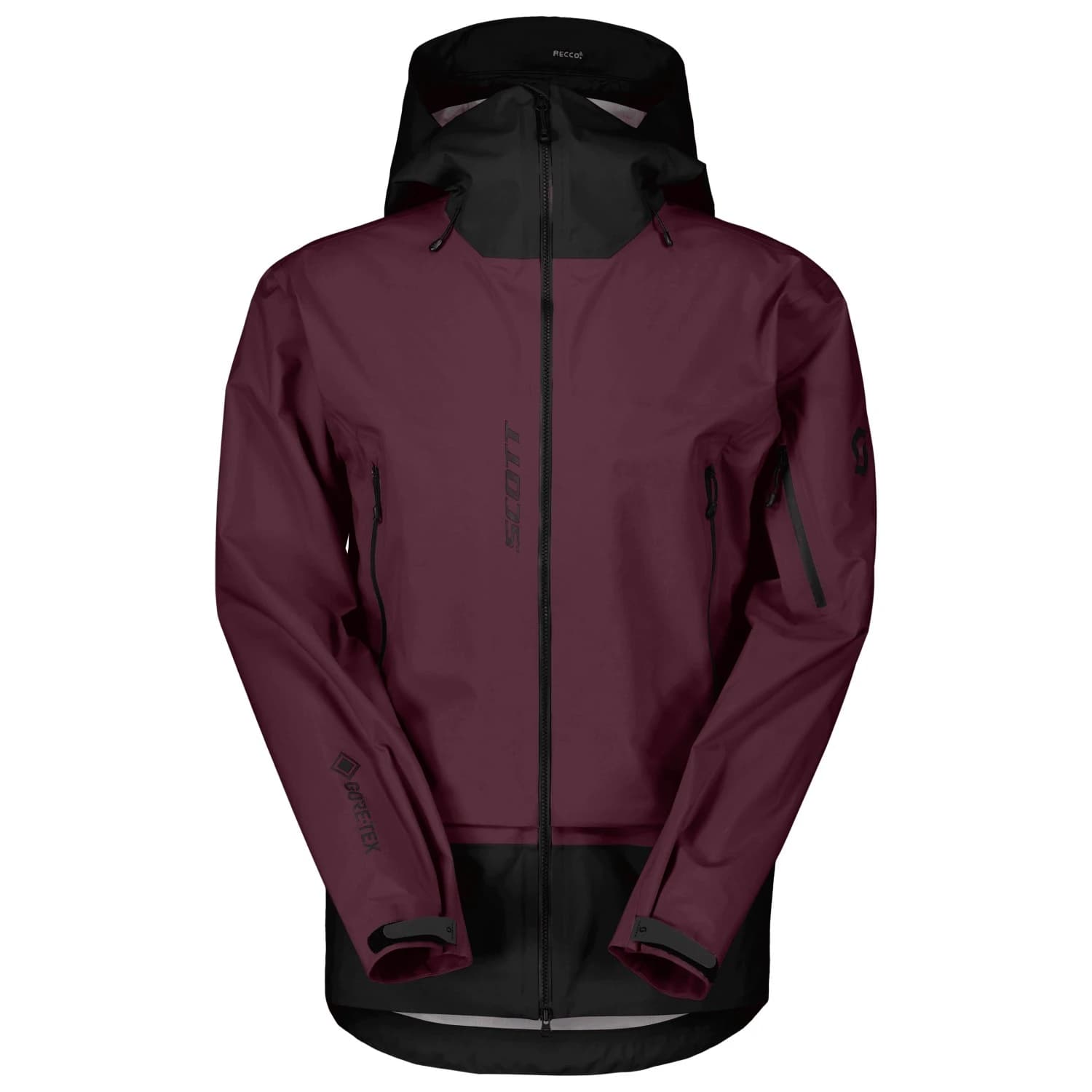 Ски яке Scott Explorair GTX 3L Jacket Ski jacket - Cocoa Red / Black