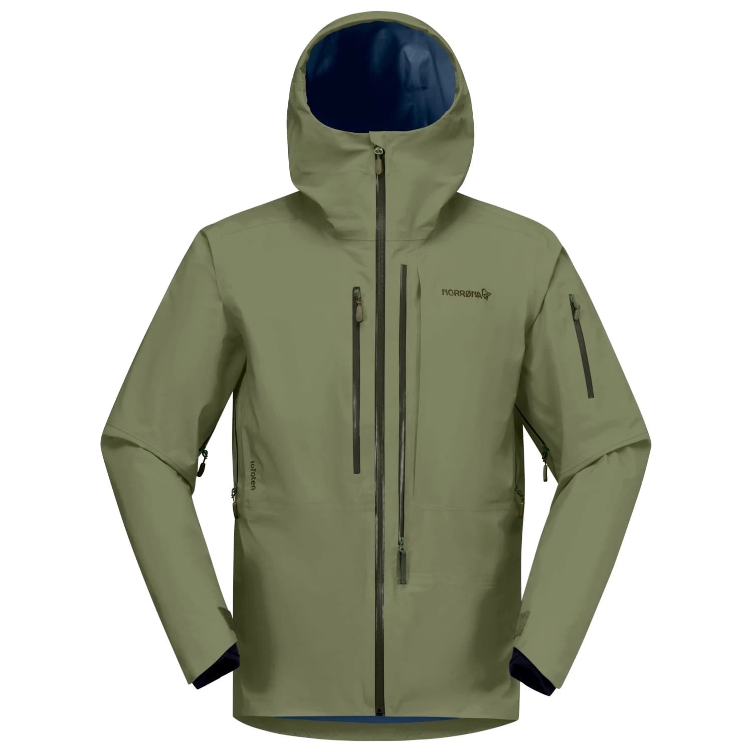 Мъжко ски яке Norrøna Lofoten GORE-TEX Pro Jacket Ski jacket - Deep Lichen Green