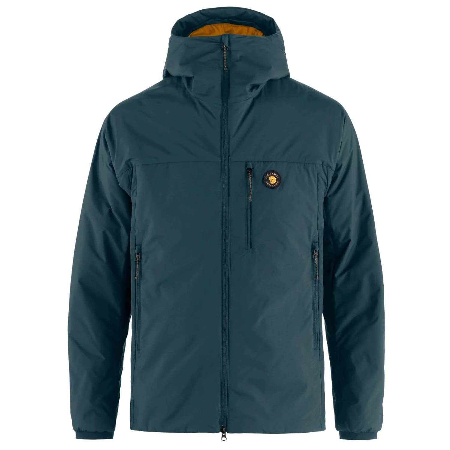 Мъжко синтетично яке Fjällräven Bergtagen 60 Insulation Jacket Synthetic jacket - Mountain Blue / Mustard Yellow