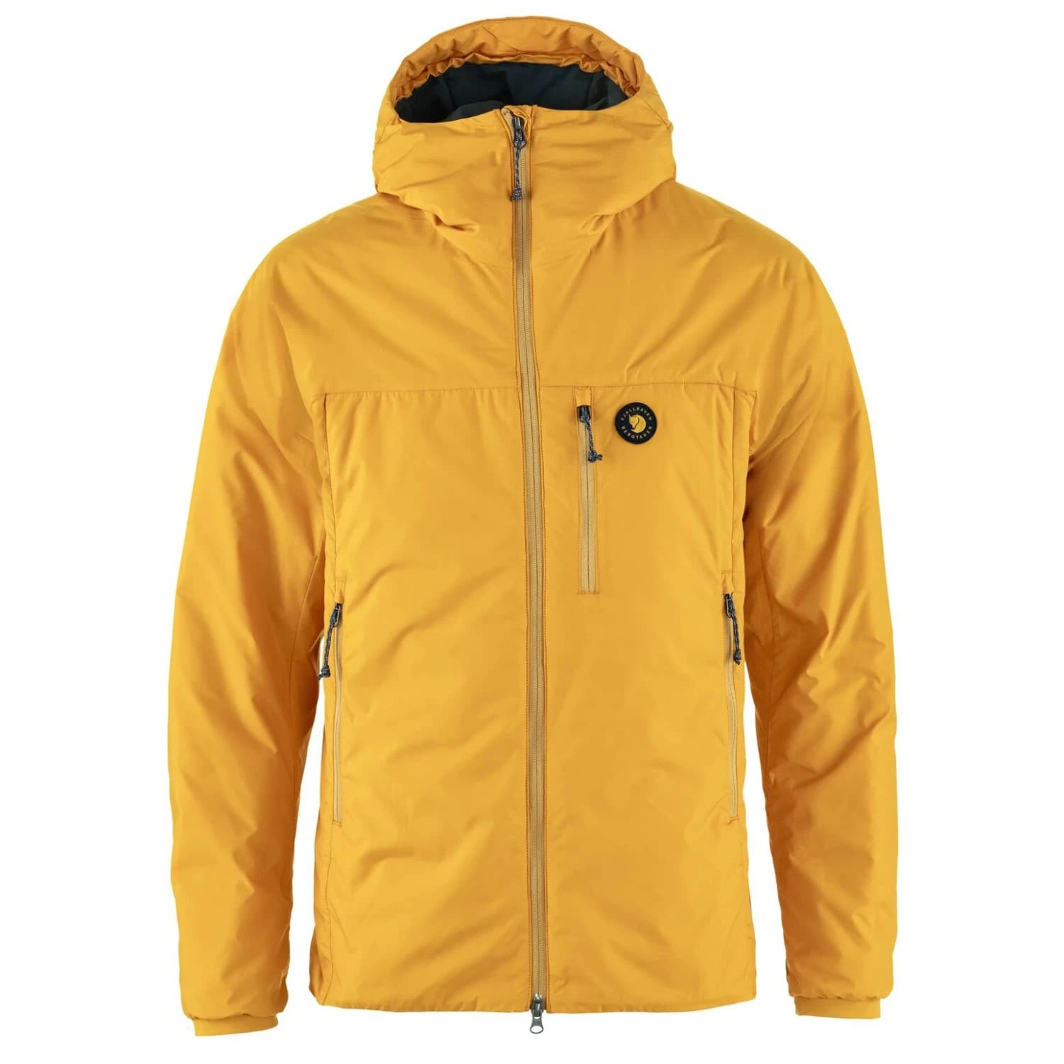 Мъжко синтетично яке Fjällräven Bergtagen 60 Insulation Jacket Synthetic jacket - Mustard Yellow / Mountain Blue