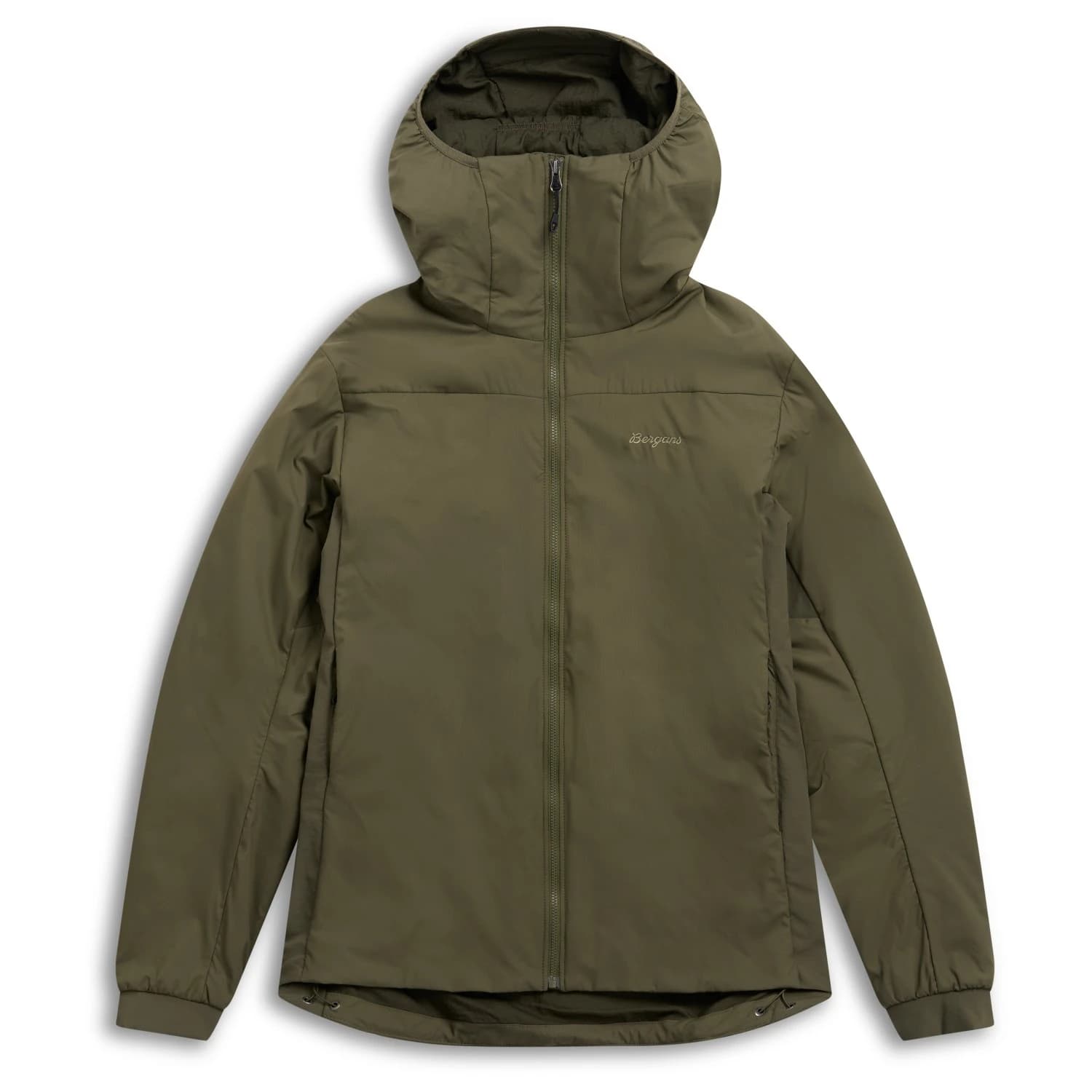 Синтетично яке Bergans Holo Insulated Hood Jacket Synthetic jacket - Dark Green Mud