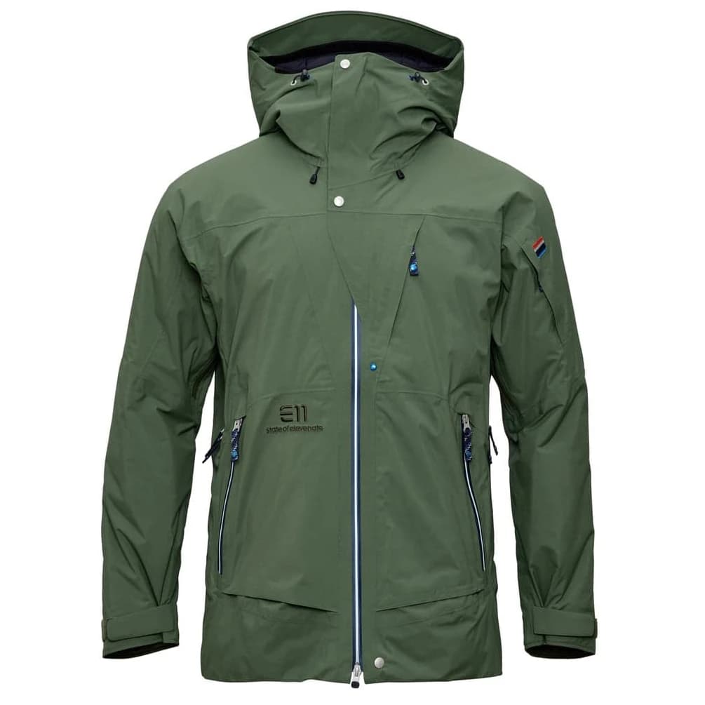 Ски яке Elevenate Lavancher Jacket Ski jacket - Bronze Green