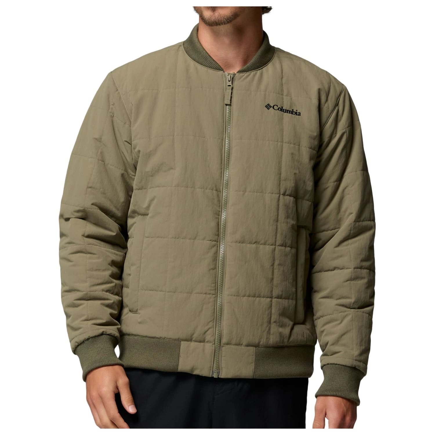Мъжко зимно яке Columbia Timberline Tough Bomber Jacket Casual jacket - Stone Green