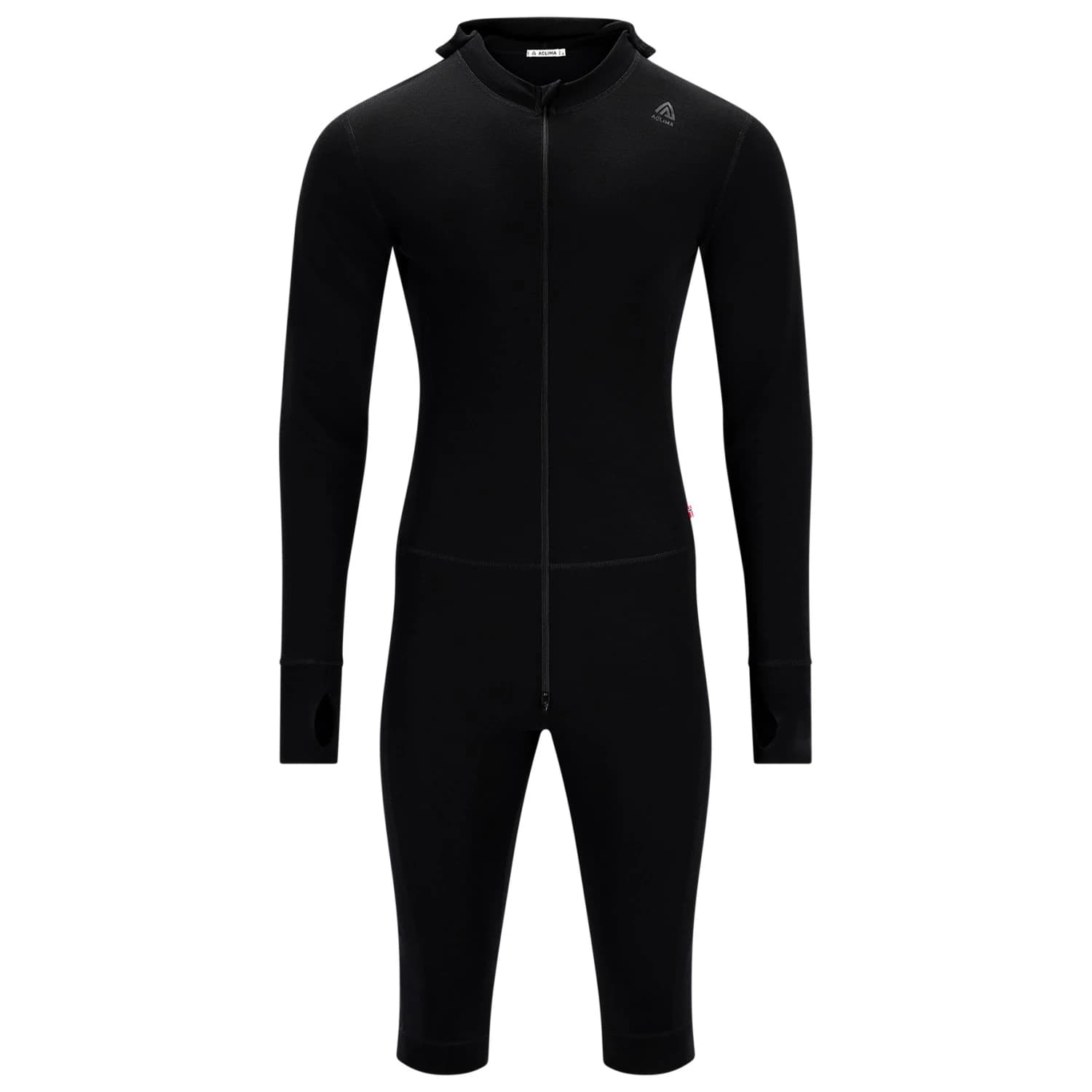 Мъжки цял костюм Aclima Warmwool Overall 3/4 Overall - Jet Black