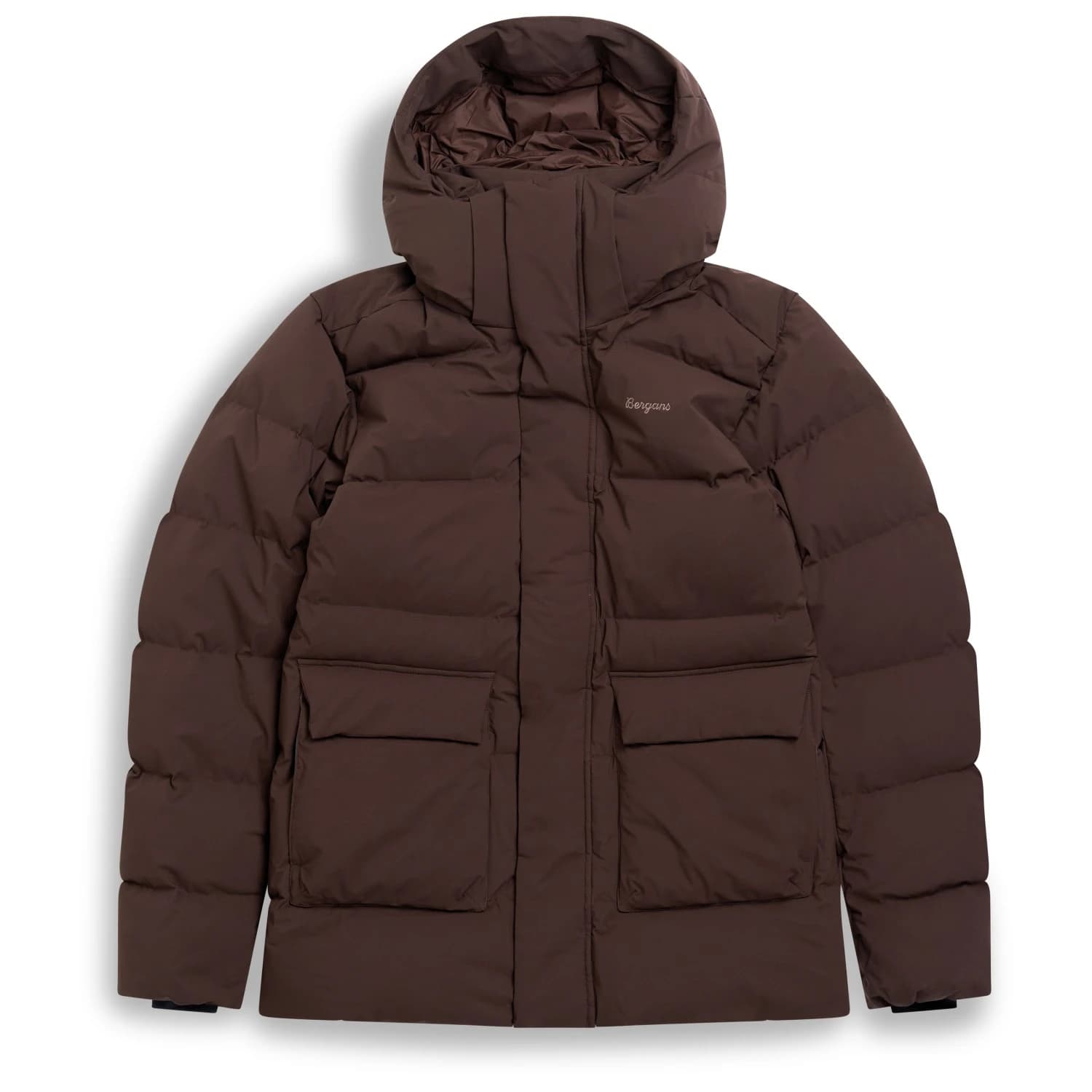 Пухено яке Bergans Dyna Down Hood Jacket Down jacket - Dark Chocolate