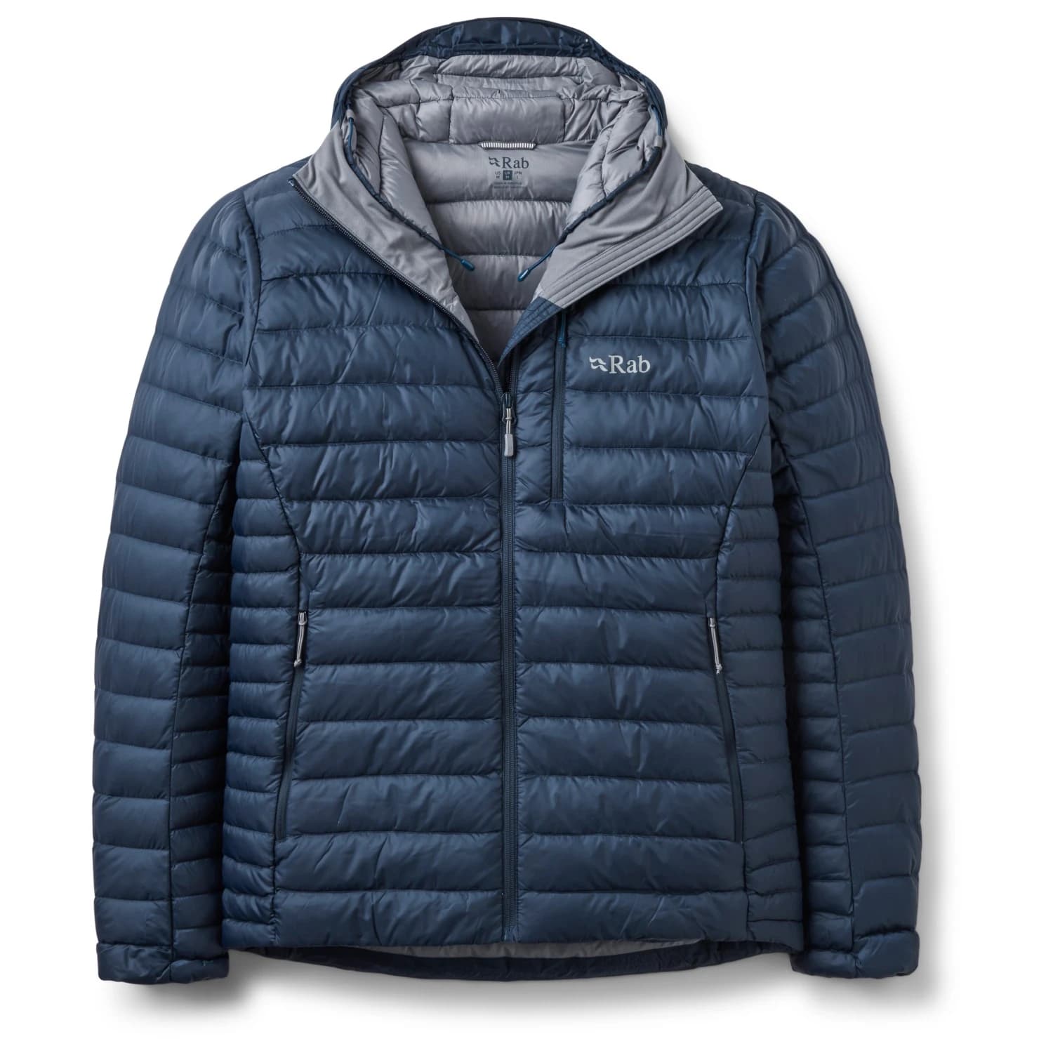 Мъжко пухено яке Rab Microlight Alpine Hoody Down jacket - Galaxy Blue