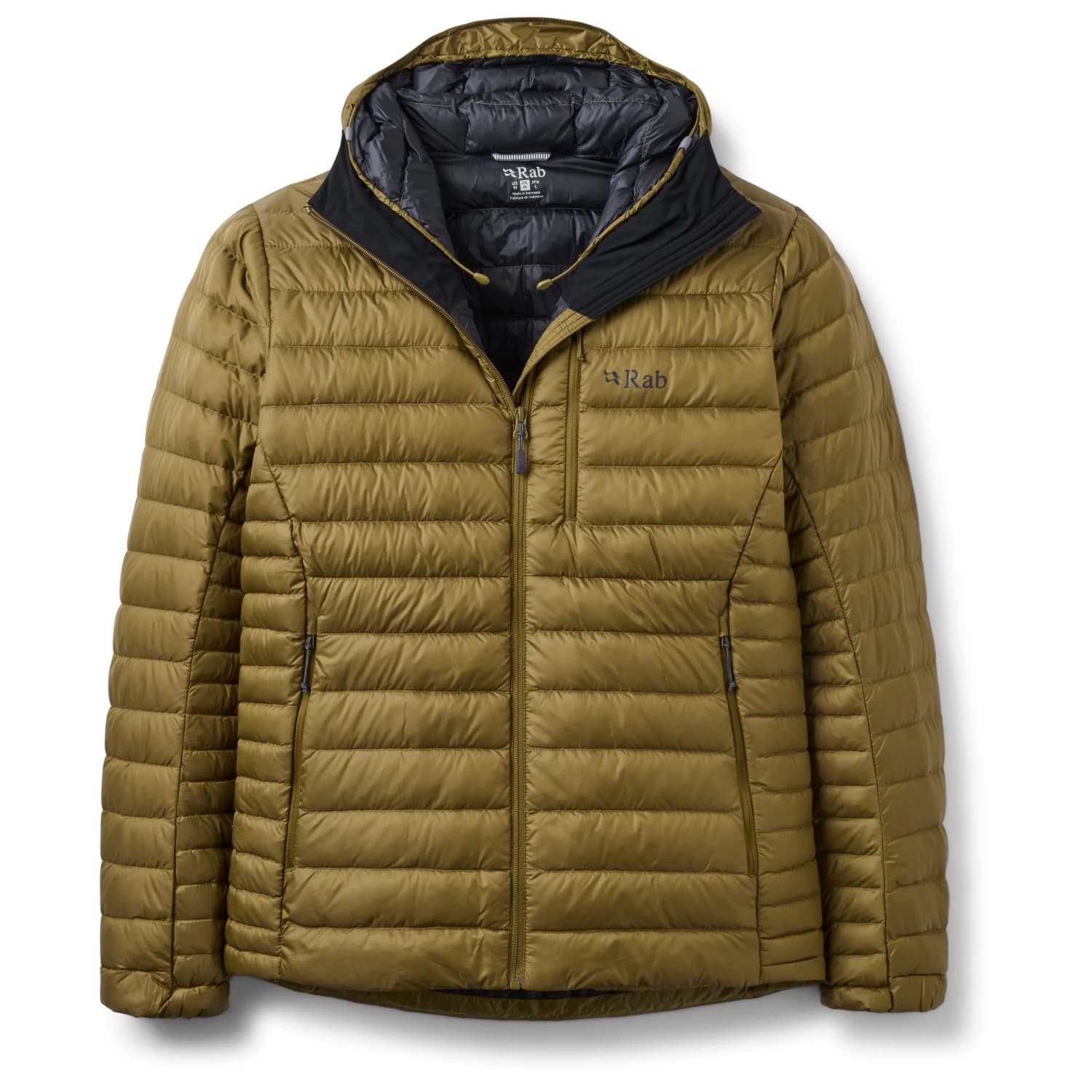 Мъжко пухено яке Rab Microlight Alpine Hoody Down jacket - Oak