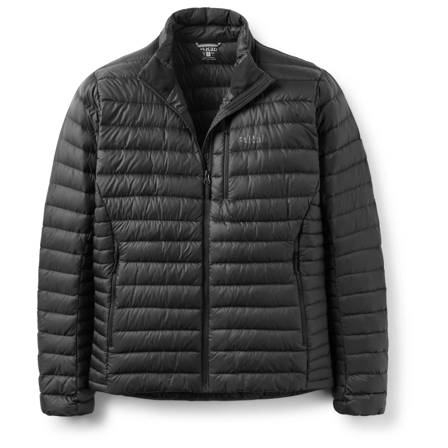 Мъжко пухено яке Rab Microlight Jacket Down jacket - Black