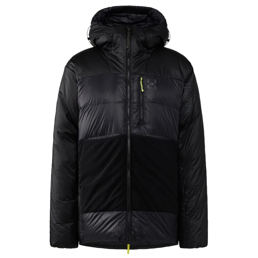 Пухено яке Haglöfs Nallo Touring Down Hood Down jacket - True Black