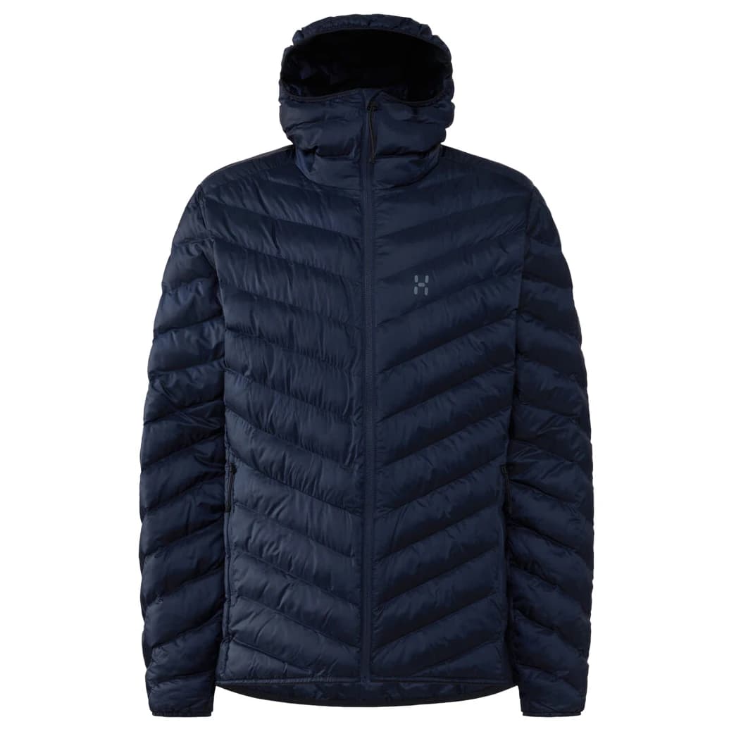Мъжко синтетично яке Haglöfs Särna Mimic II Hood Synthetic jacket - Tarn Blue