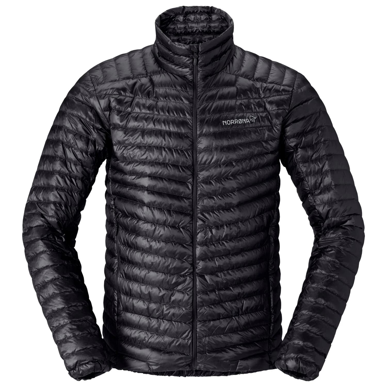Мъжко пухено яке Norrøna Trollveggen Down800 Super Light Jacket Down jacket - Caviar Black