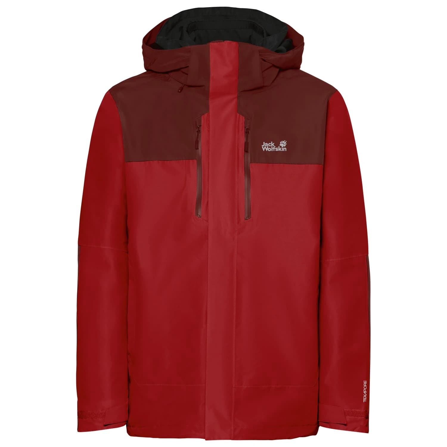 Мъжко 3-в-1 яке Jack Wolfskin Jasper Pro 3in1 Jacket 3-in-1 jacket - Siren Red