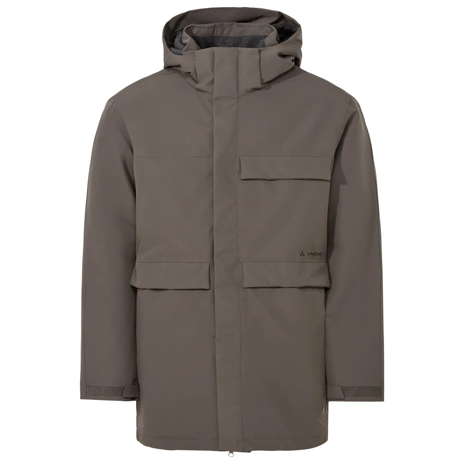 Яке парка Vaude Idris Wool-Lined Parka - Deer Brown