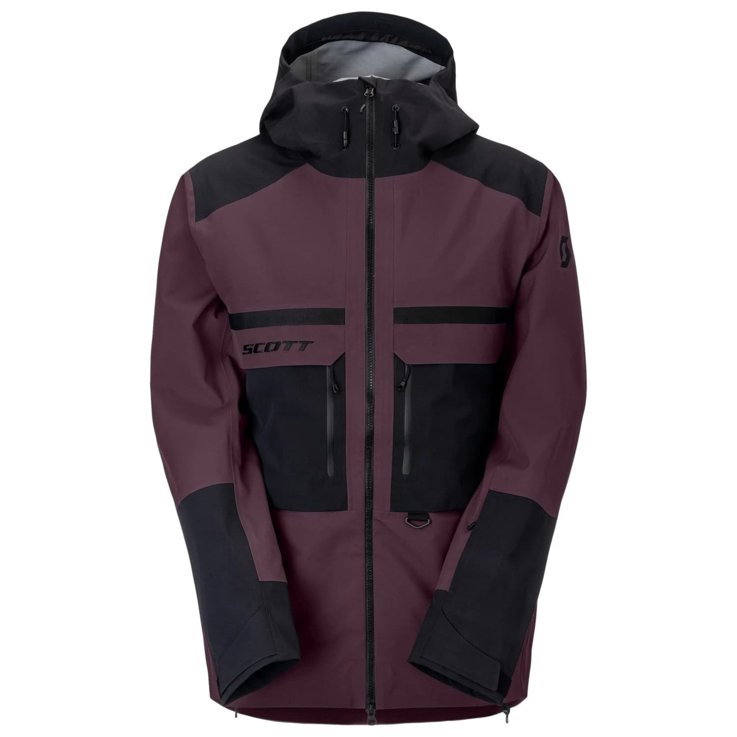 Мъжко ски яке Scott Jacket Vertic Utility 3L Ski jacket - Cocoa Red / Black