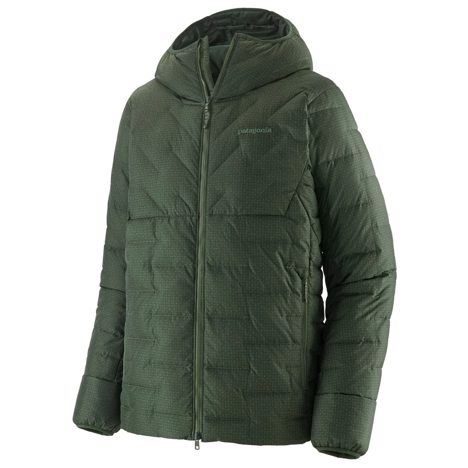 Мъжко пухено яке Patagonia Durable Down Hoody Down jacket - Treeline Green
