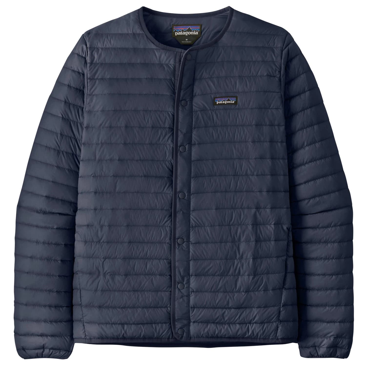 Мъжко пухено яке Patagonia LW Down Sweater Cardigan Down jacket - New Navy