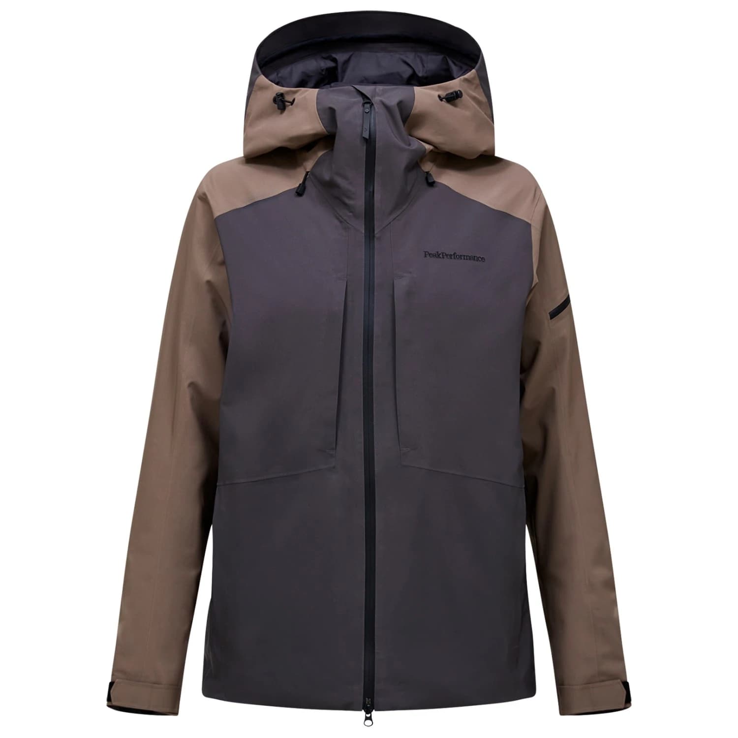Ски яке Peak Performance Insulated 2L Ski Jacket-Terrain Tan-Mo Ski jacket - Terrain Tan / Motion Grey