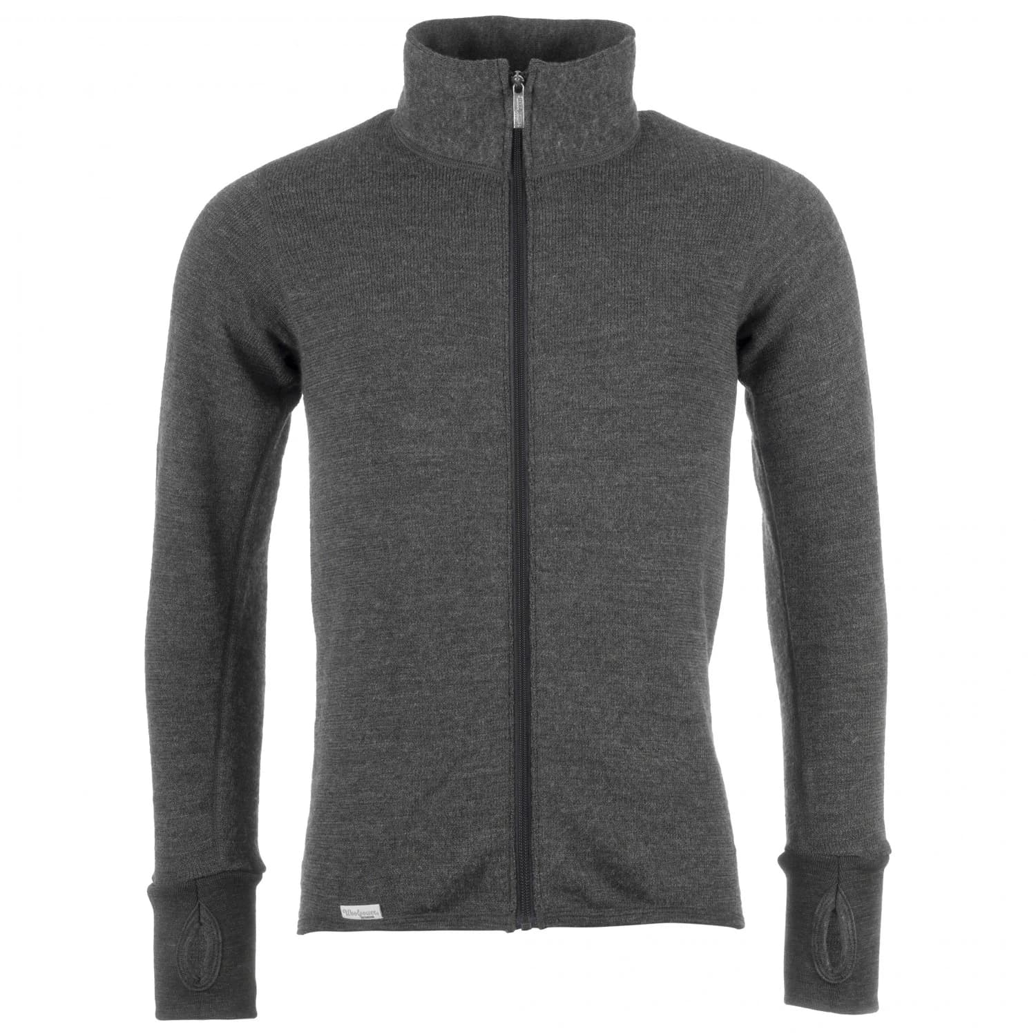 Вълнено яке Woolpower Full Zip Jacket 400 Wool jacket - Grey