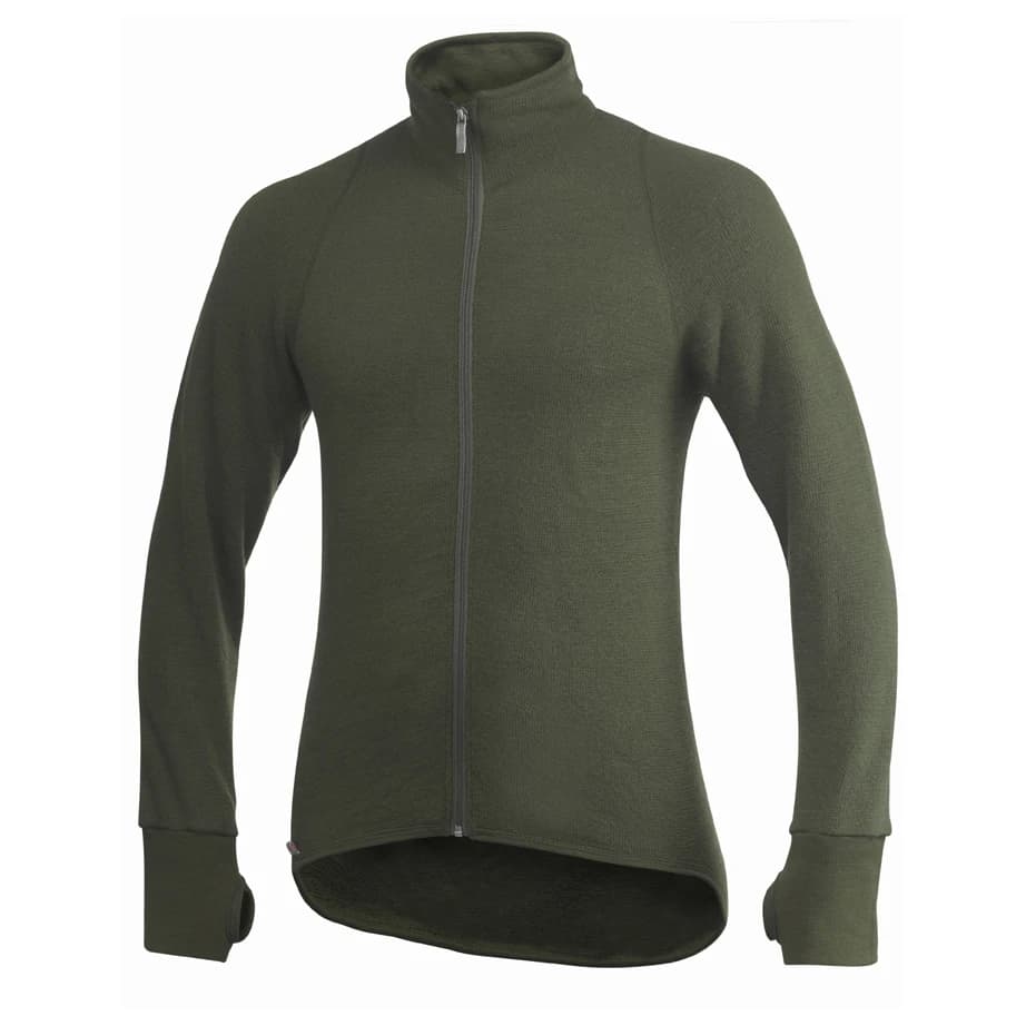 Вълнено яке Woolpower Full Zip Jacket 400 Wool jacket - Pine Green